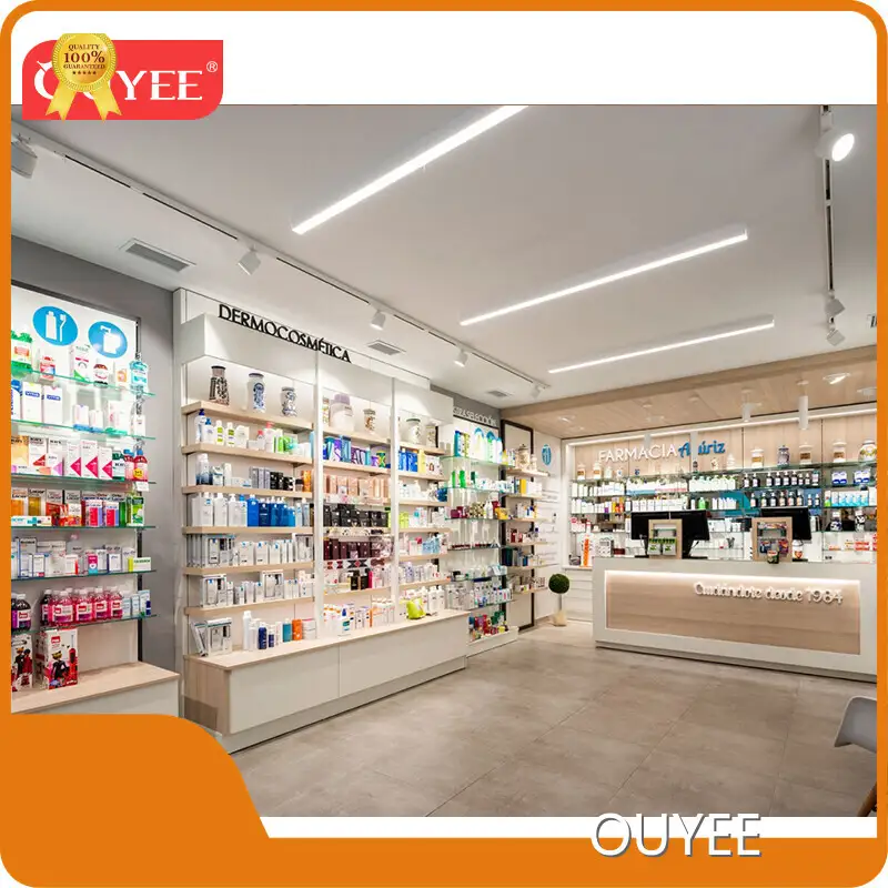 Retail Display Shelves for Pharmacy Drugstore & Medical Shop Furniture 1