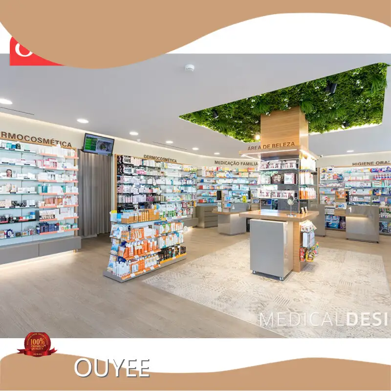 Retail Pharmacy Shelves for Medical Shop Interior Decoration 1