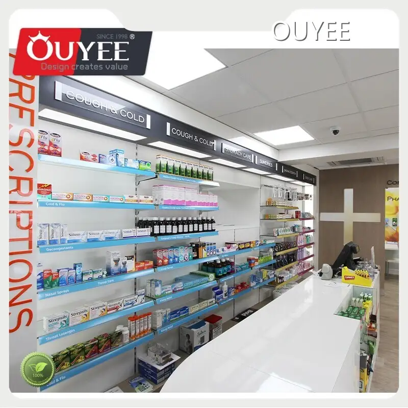 Custom Pharmacy Shop Furniture: Counters, Displays & Cabinets 1