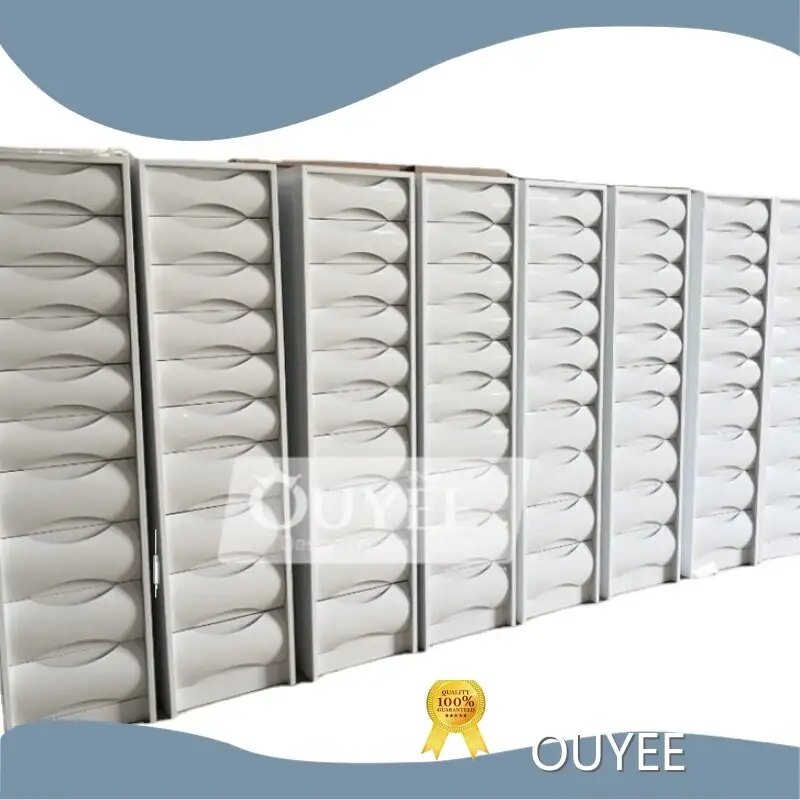 Metal Pharmacy Display Shelves with Drawer System, White 1