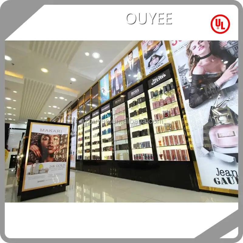 Factory Price Cosmetic Showcase Stand & Furniture for Perfume Shops 1