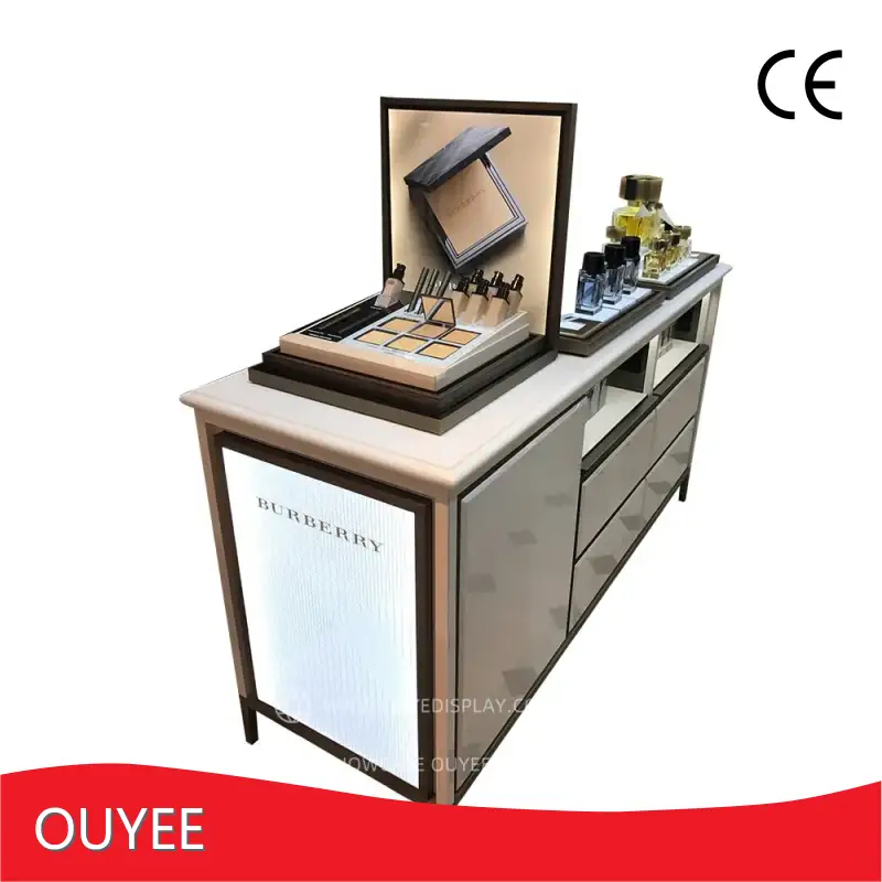 Cosmetic Makeup Display Stand Merchandising Rack 1