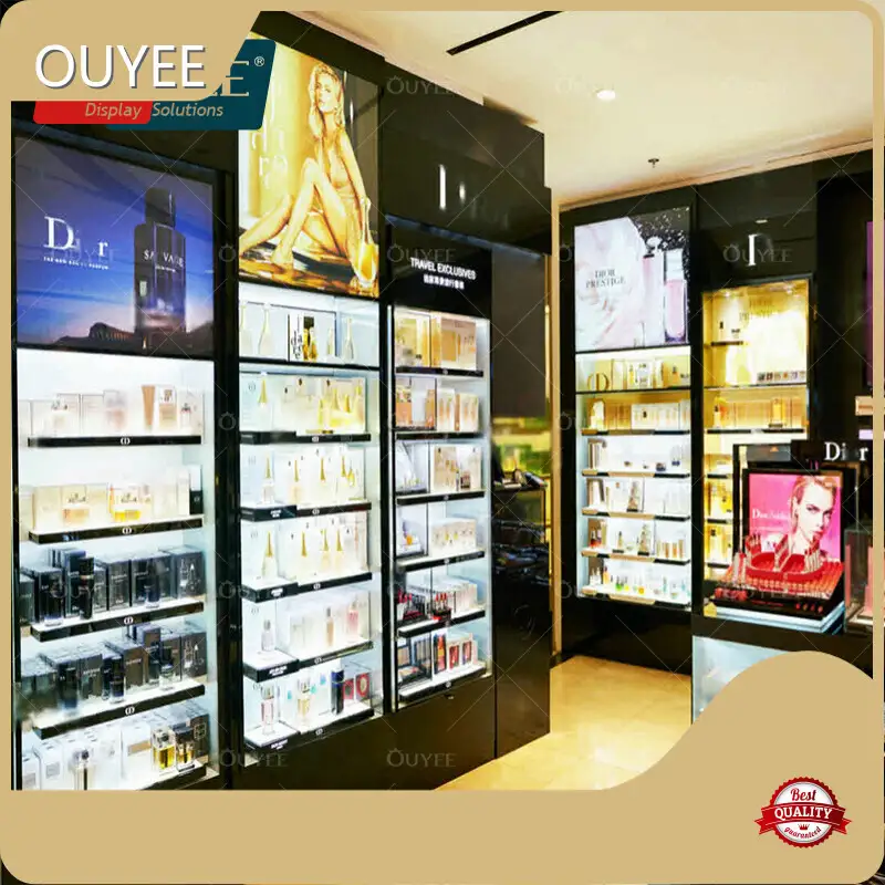 Customized Perfume Shop Display Shelves Fragrance Store Showcase 1