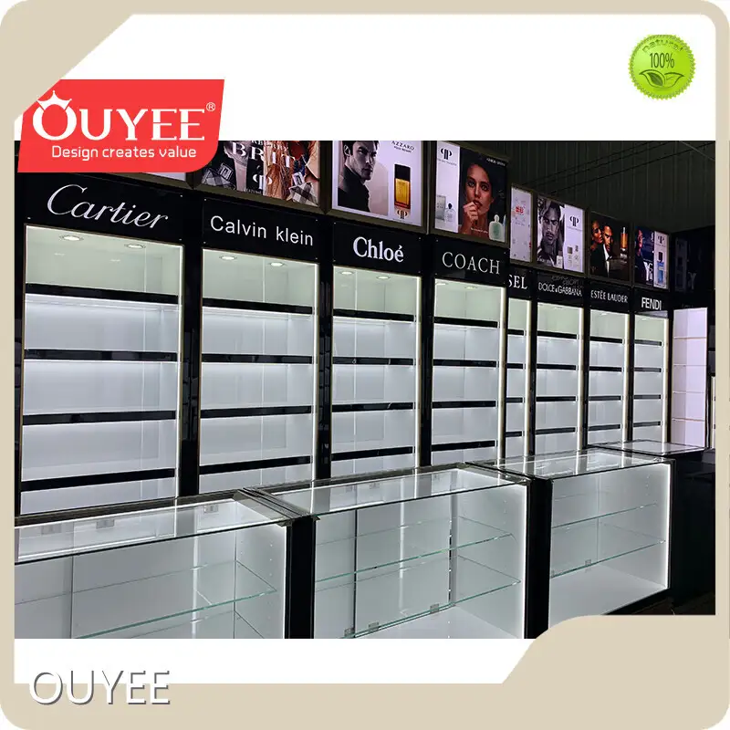 MDF Perfume Shop & Cosmetics Retail Display Showcase 1