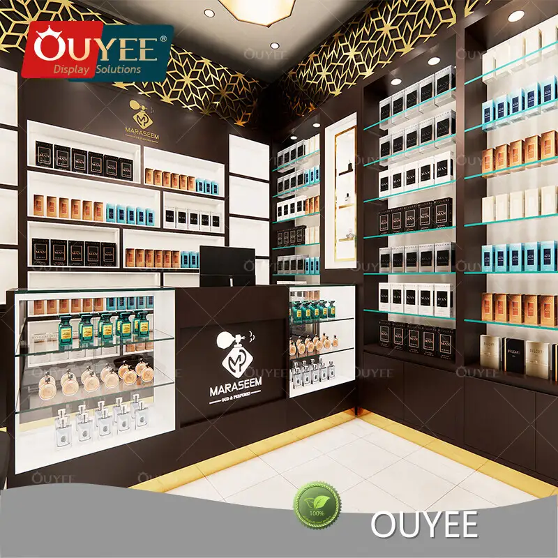 Perfume Shop Display Cabinets Cosmetic Shelves & Perfume Showcase 1