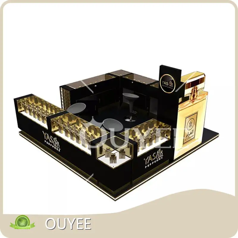 Factory Glass Showcase Perfume & Cosmetic Display Cabinet Kiosk 1