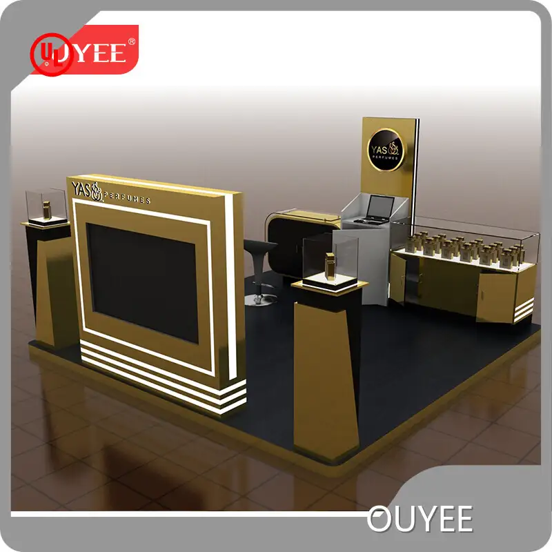 Perfume & Cosmetic Retail Display Kiosk - Custom Kiosk Design 1