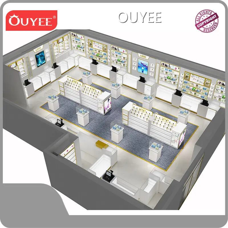 Perfume Shop Display Shelves & Furniture for Fragrance Store 1