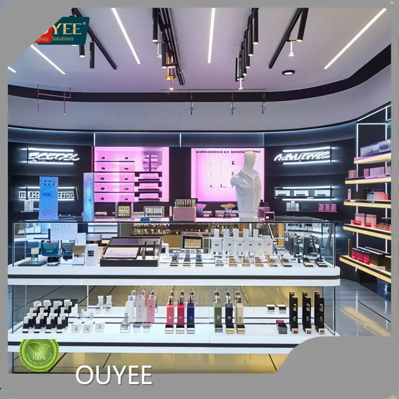 Perfume Display Cabinet & Retail Shelves for Cosmetics Stores 1