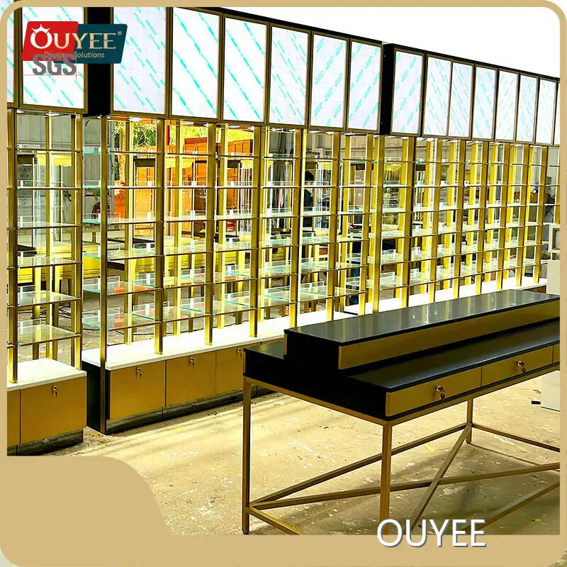 Perfume & Cosmetics Display Shelves Shop Showcase Stand 1