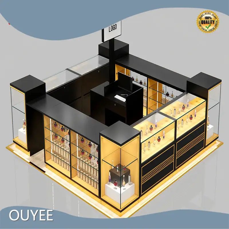 Perfume Display Kiosk for Mall & Shop, Fragrance Oil Display 1