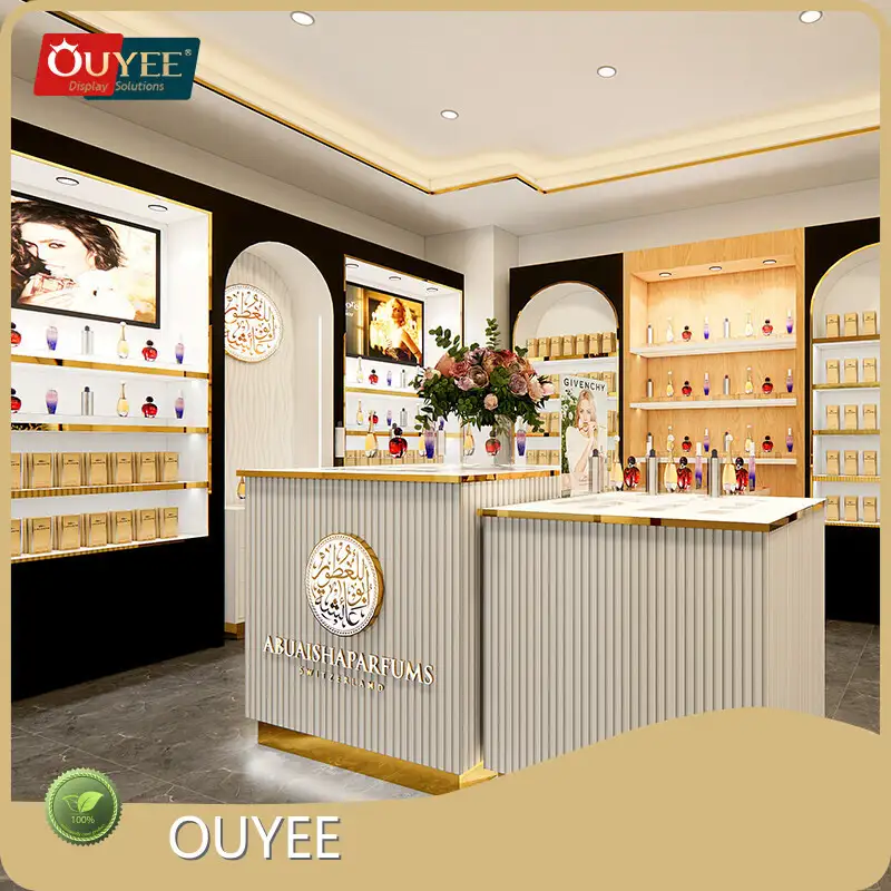 Perfume Display Cabinet Showcase Stand for Cosmetics Shop 1