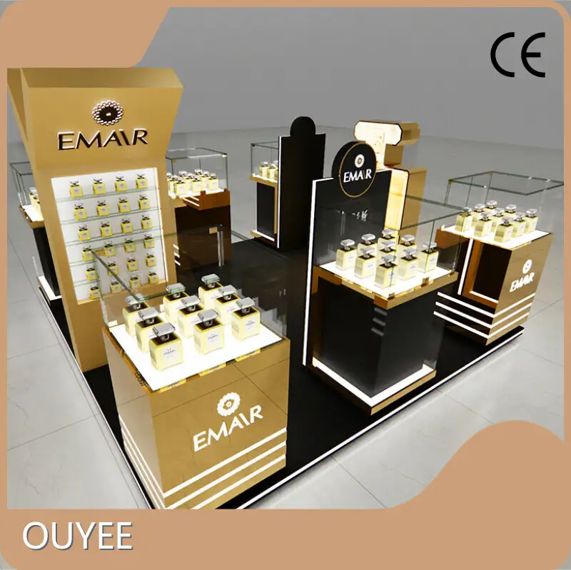 Perfume Kiosk & Cosmetic Shop Display Shelves and Showcase Stands 1