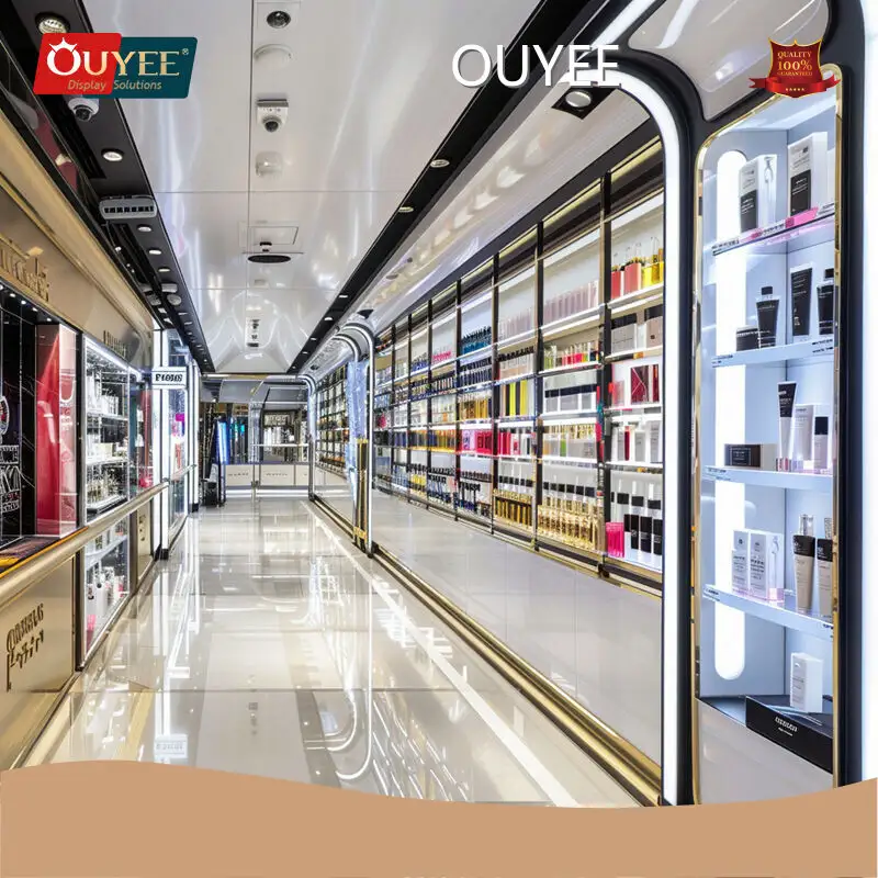 Customized Fragrance Display Case for Large Perfume Bottles & Oils 1