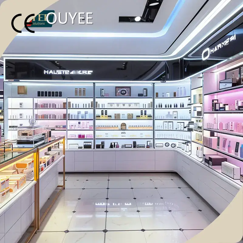 Customized Perfume Display Rack Miniature Perfume Collection Case 1