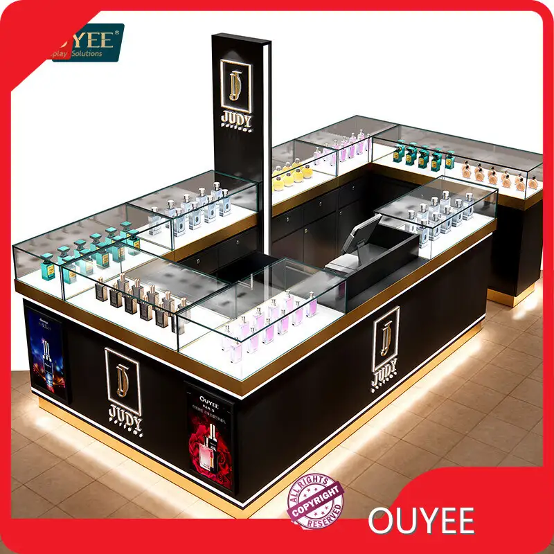 Custom Perfume Cabinet & Cosmetic Showcase | Perfume Kiosk Manufacture 1