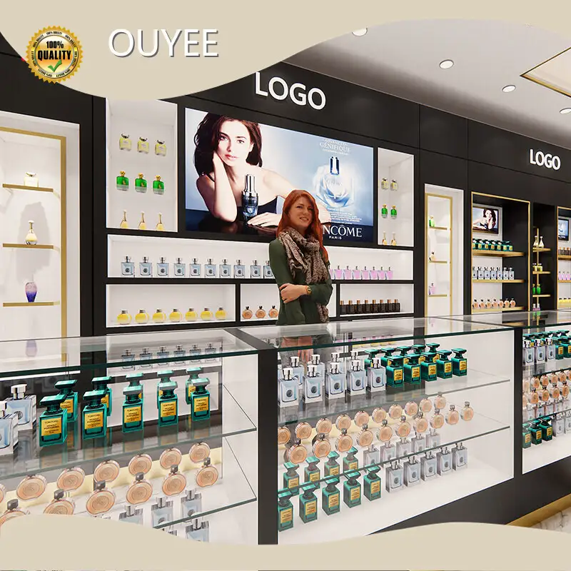 3D Design Service Large Perfume Display Shelf & Storage 1
