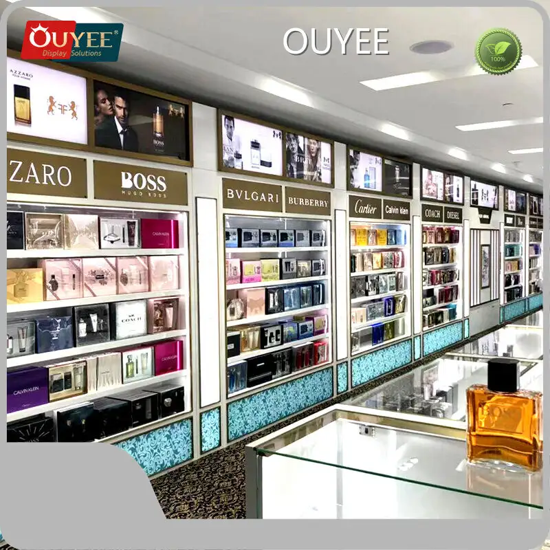 Customizable Perfume Display & Storage Cabinet for Retail 1