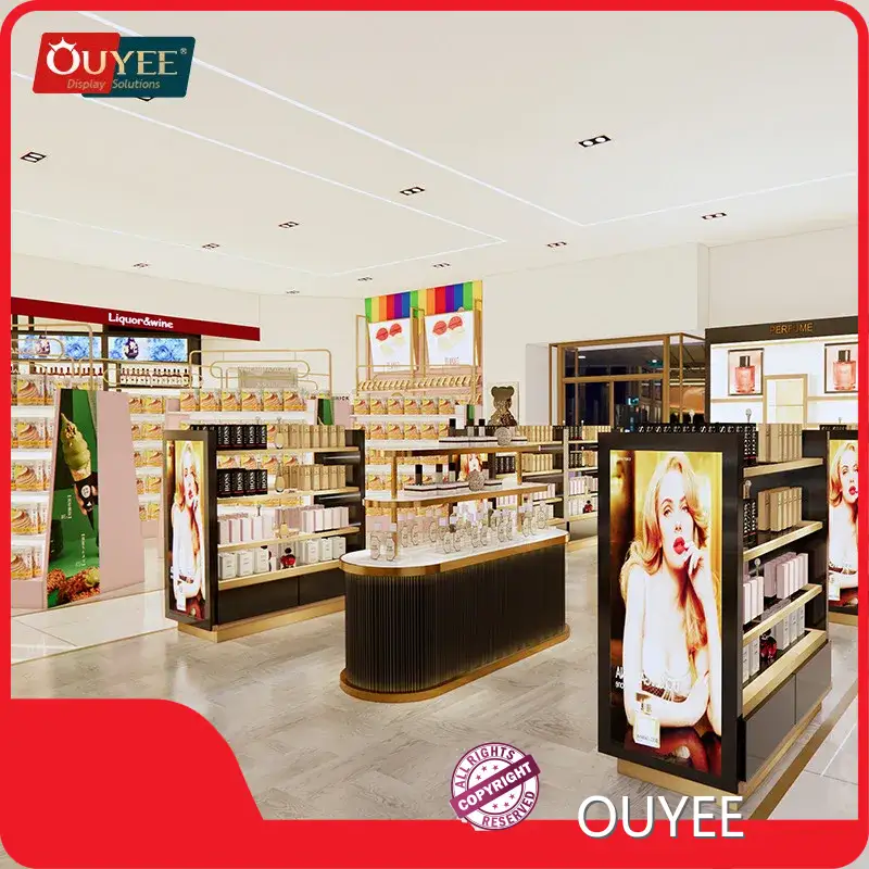 Perfume Display Rack, Stand & Shelves for Cosmetic Store Counter 1