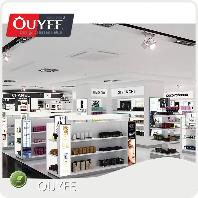 Perfume Shop Customized Wooden Showcase Display Cabinet 1