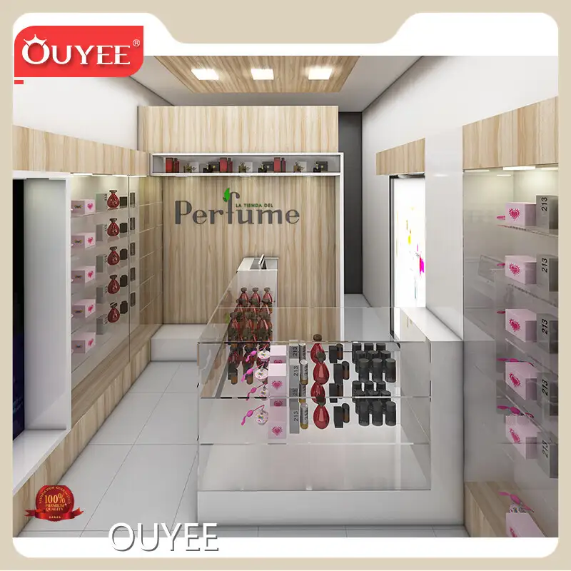 Perfume Shop Display Cabinet Cosmetic Store Display Shelf Furniture 1