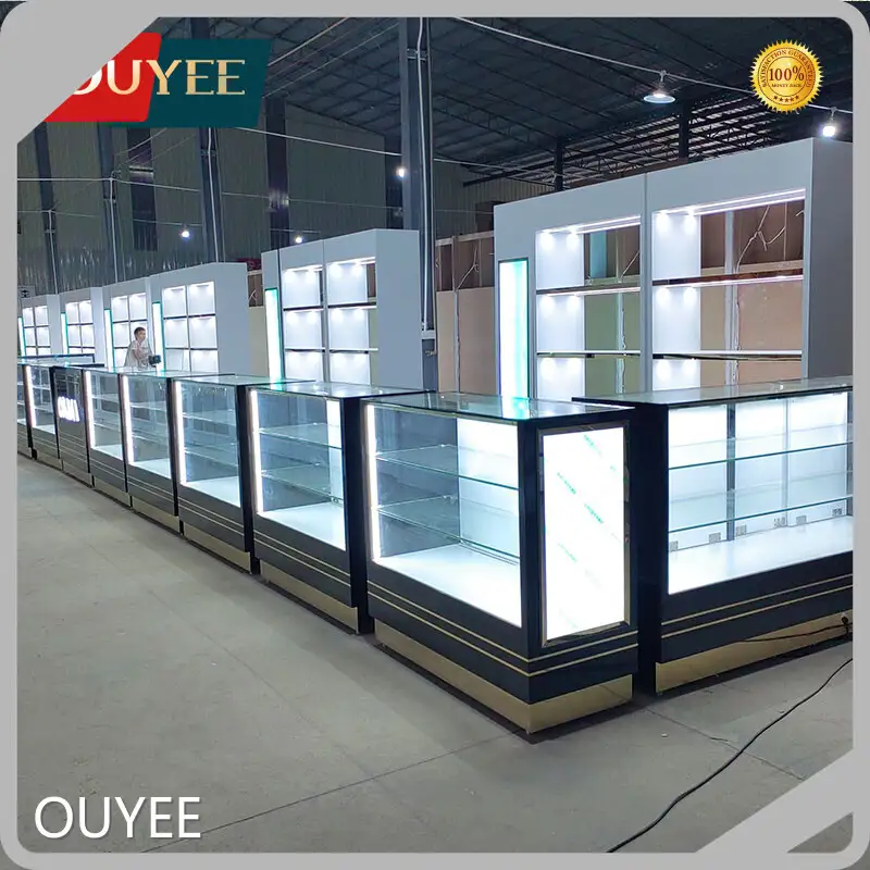 Perfume Shop Wall Display Stand & Cosmetic Showcase Cabinet 1