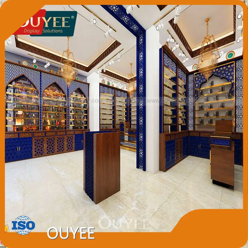 Perfume Display Cabinets, Shelves & Organizer for Arabic Scent Shops 1