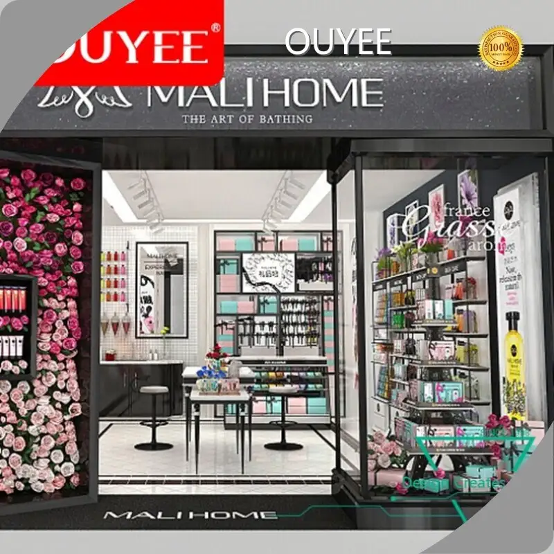 Small Cosmetics Shop Store Design & OEM Furniture Display 1