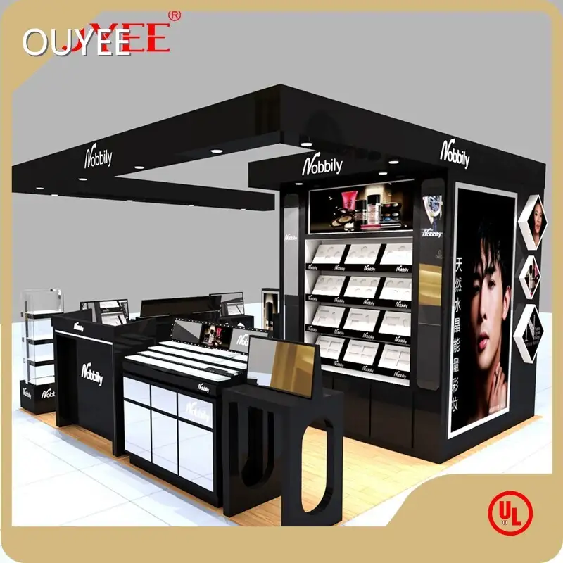 Cosmetic Kiosk Makeup Stand Perfume Mall Display 1