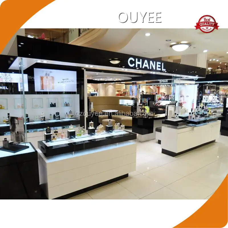 Wooden Perfume Store Display Furniture & Shop Design 1