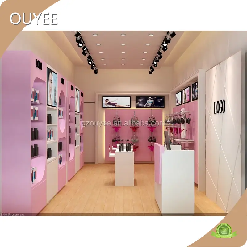 Customized Cosmetic Shop Display Furniture & Retail Makeup Store Design 1