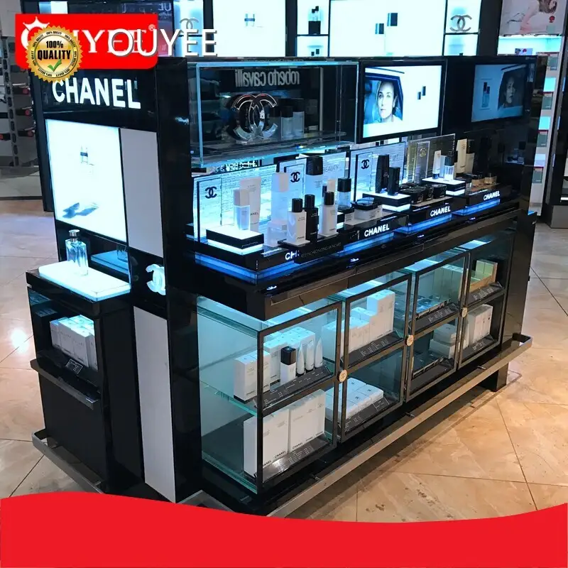 Small Cosmetic Makeup Display Stand for Shop Interior 1