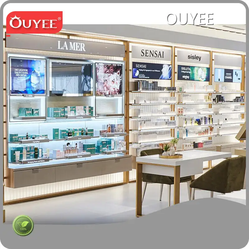 Customized Cosmetic Shop Decoration & Interior Design for Perfume Shops 1