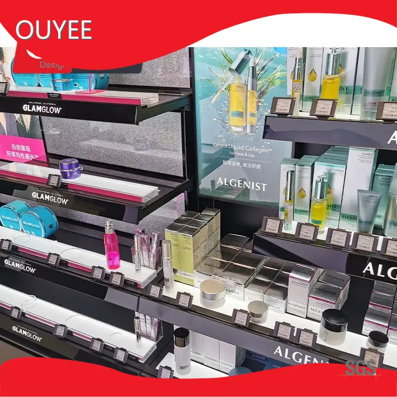 Makeup Store Fittings – Cosmetic Shop Display Shelf Racks 1
