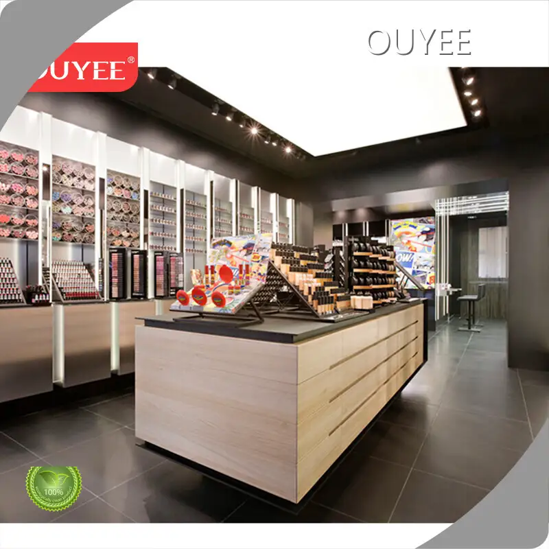 Cosmetic Display Cabinet Wall Shelf Product Display Stands for Shop 1