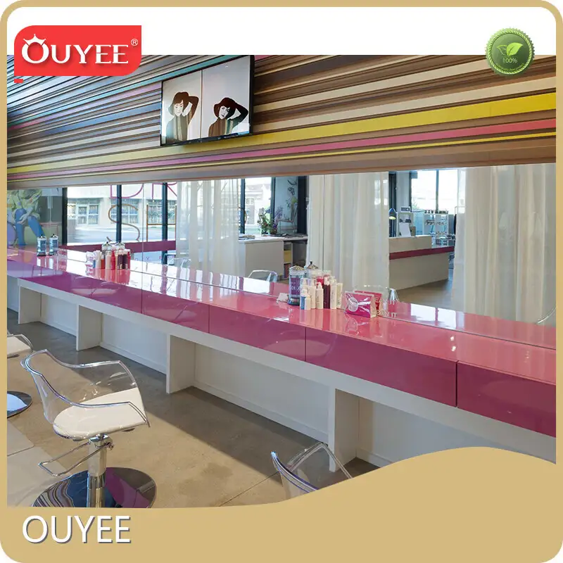 Custom Nail & Beauty Salon Furniture with Nail Table & Polish Stand 1