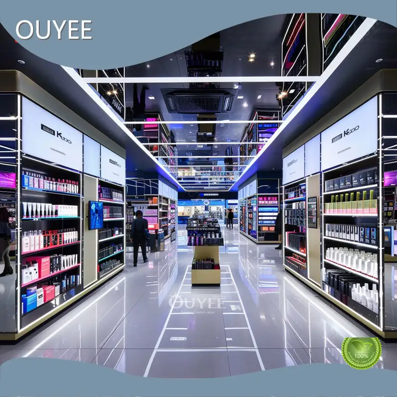 Beauty Products & Cosmetics Display Shelf - Perfume Counter Wig Rack 1