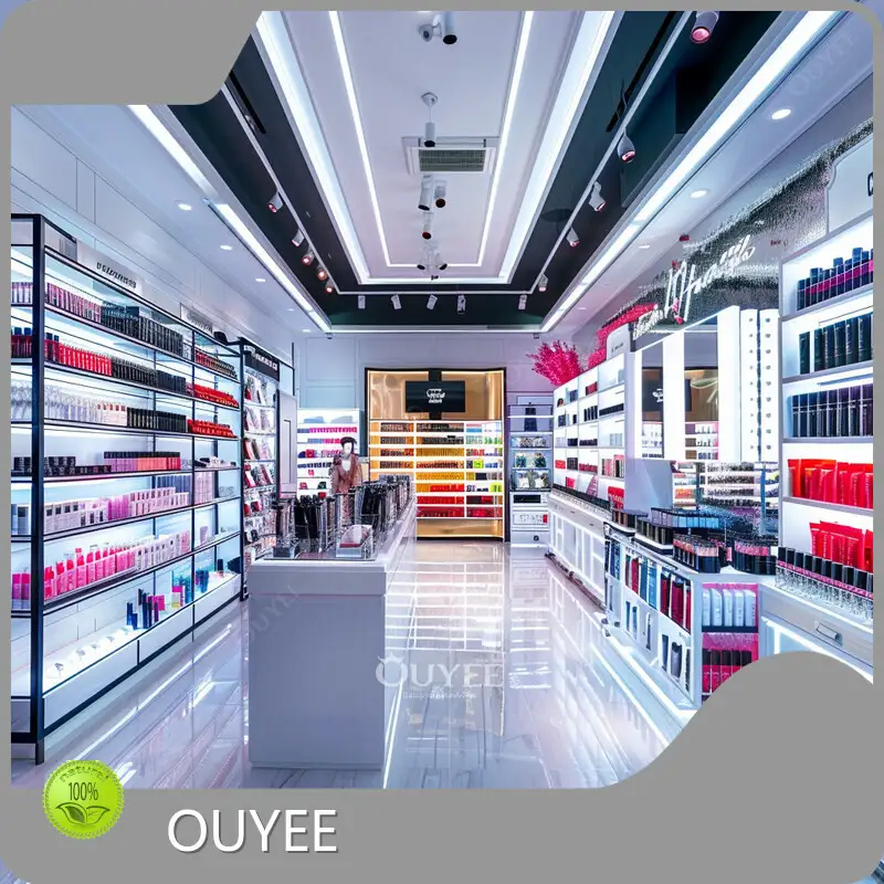 Perfume & Cosmetic Counter Display Furniture for Retail & Wig Shops 1