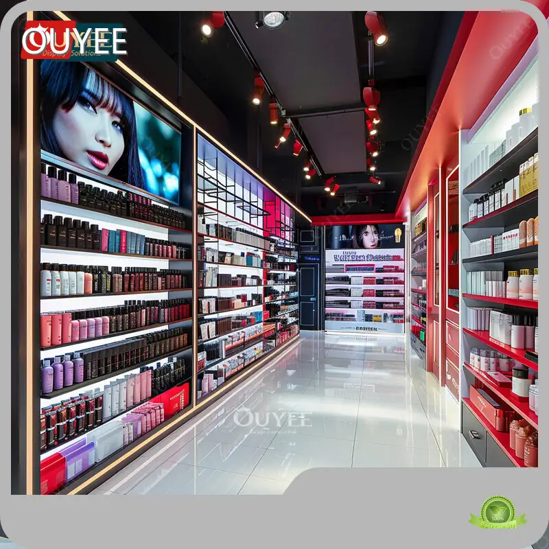 Acrylic LED Display Cabinet for Beauty, Perfume, Wig & Cosmetics 1