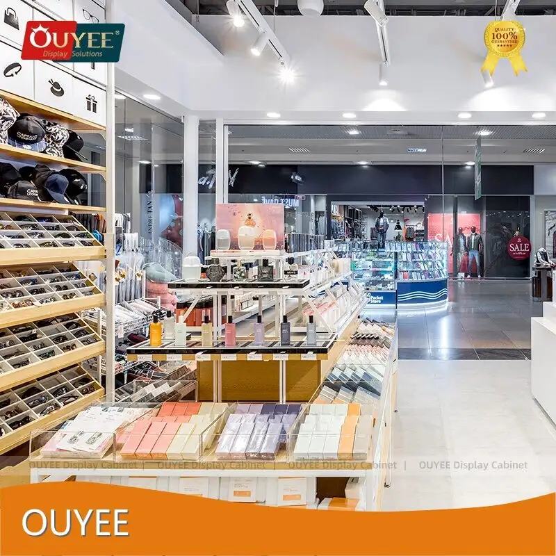 Boutique Cosmetics Wall & Gondola Display Shelves for Retail 1