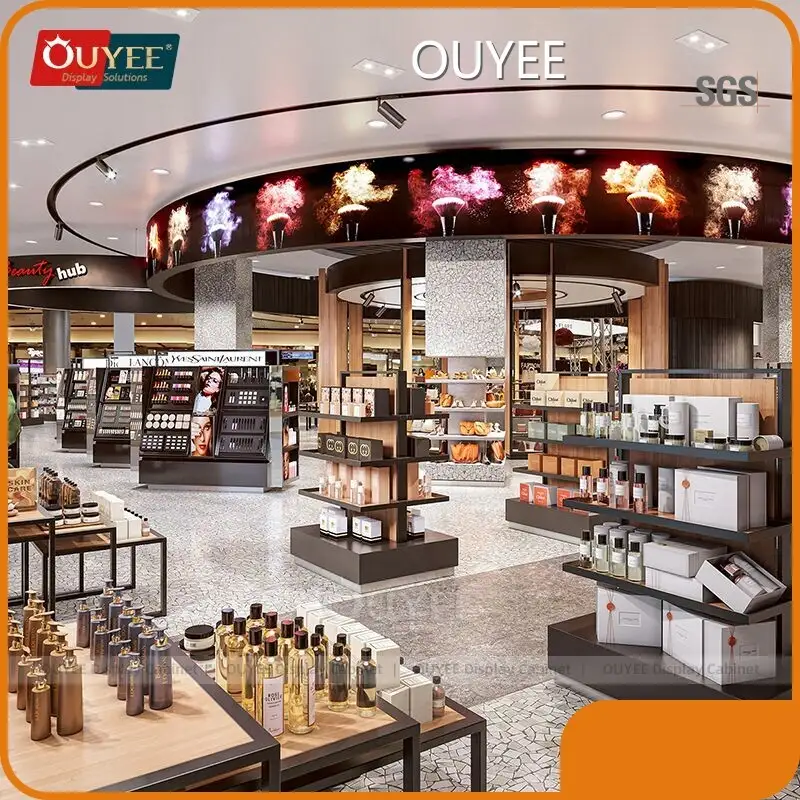 Retail Display Rack & Cabinet for Clothing, Cosmetics & Perfume 1