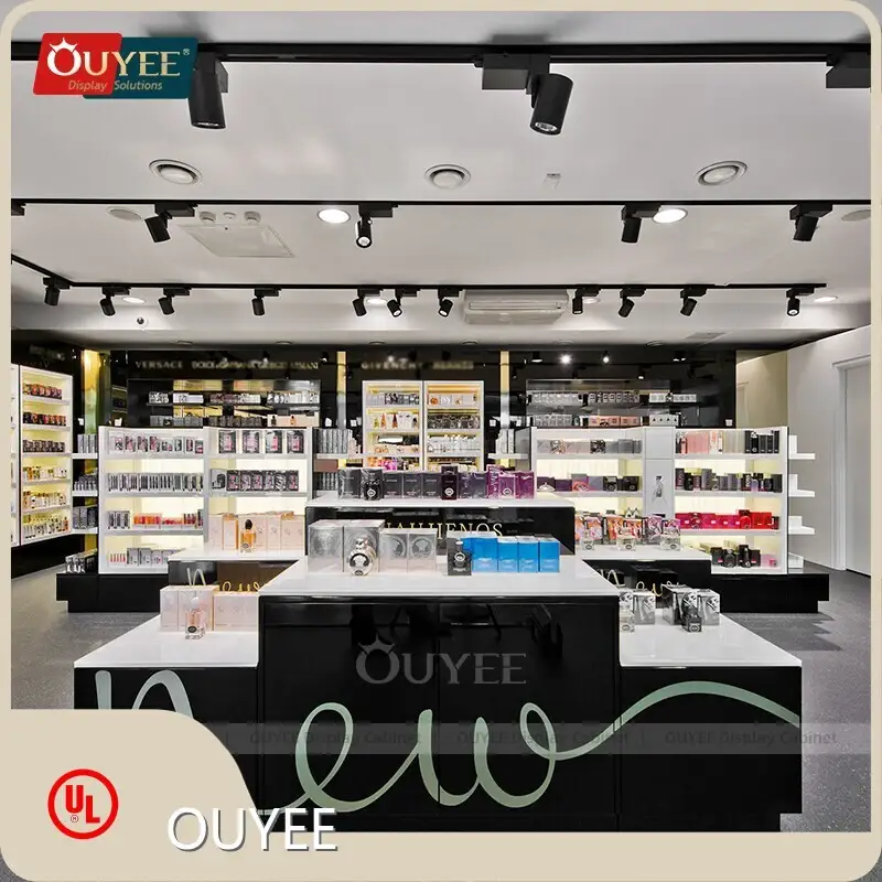 Boutique Store Cosmetic & Perfume Display Stand Rack for Duty-Free 1