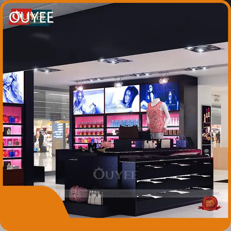 Customized Perfume & Cosmetics Display Shelves, Whiskey Display Stand 1