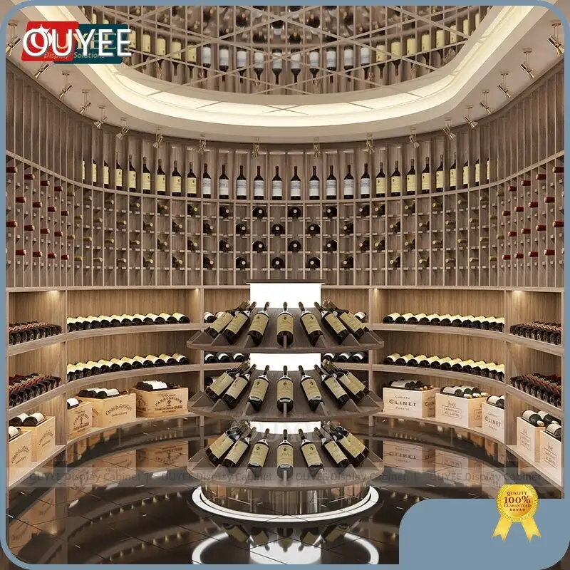 Counter Boutique Wine and Whisky Display Rack Cabinet 1