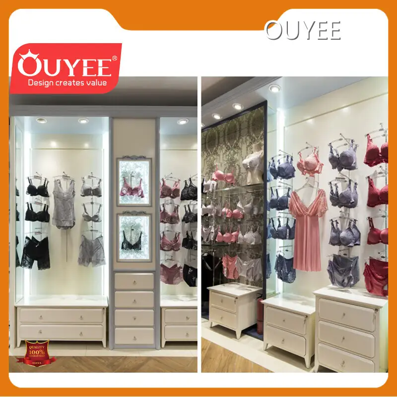 Lingerie Rack Bra Display Shelf for Underwear & Sex Shop Interiors 1