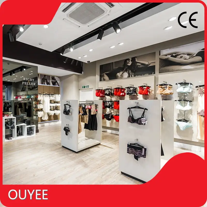 Women's Lingerie & Underwear Store Interior Design for Retail 1
