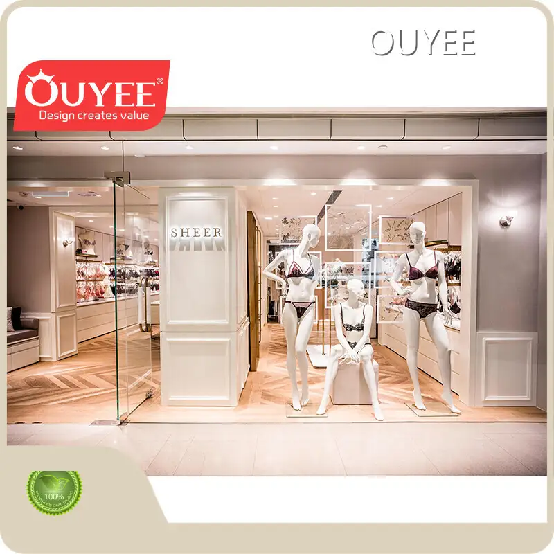 Wooden Lingerie Display Furniture for Underwear Store and Kiosk 1