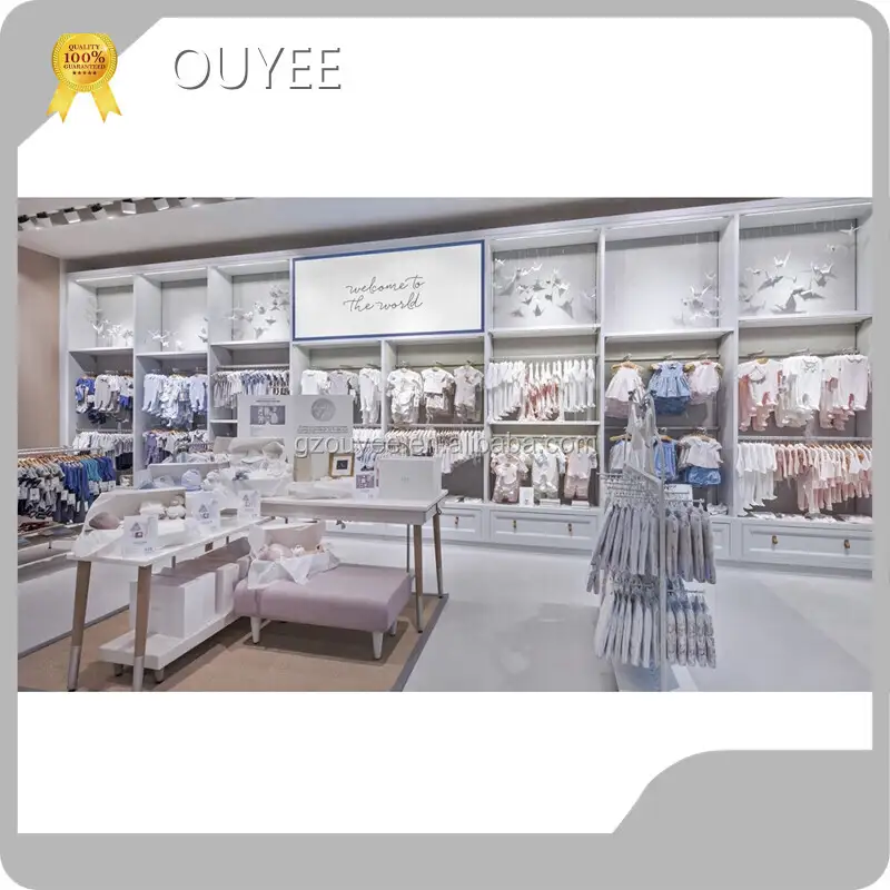 Custom Design Retail Baby Clothes Shop Display for Kids Store Decoration 1
