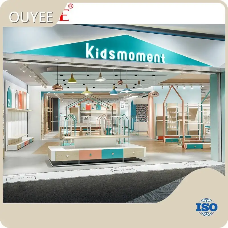 Baby & Kids Clothing Store Interior Design - Garments Shop 1