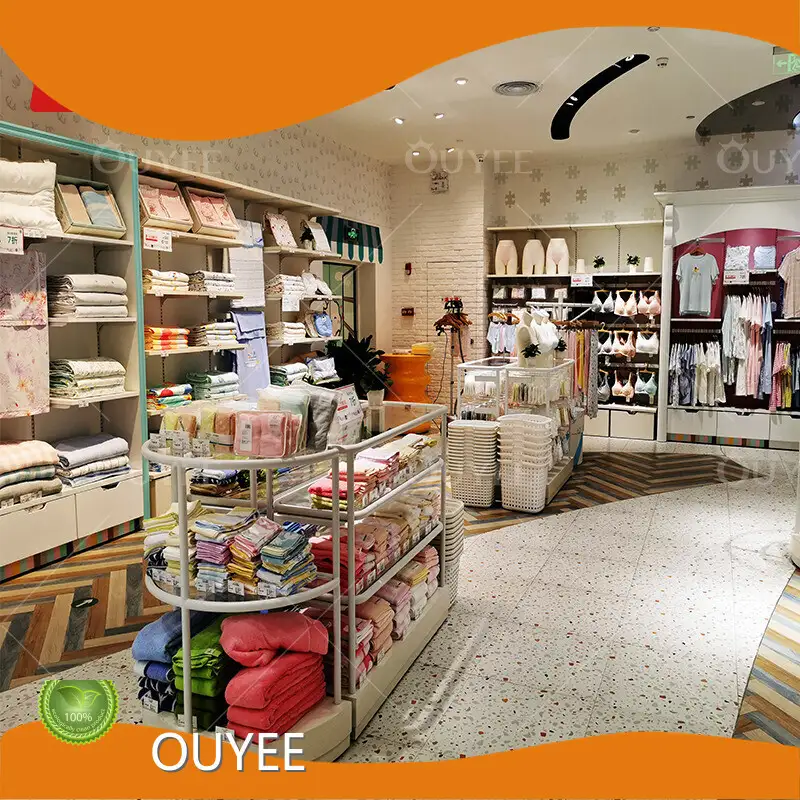 Custom Wooden Kids Clothing Display Racks for Baby & Children's Shops 1